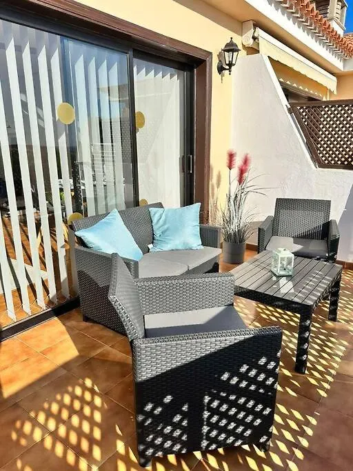 Charming Apartment In Golf Del Sur, Ak336 With Heated Pool And Ocean View 圣米格尔德阿沃纳 西班牙